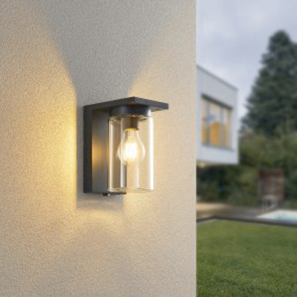 Produktbild Trio LED-Fassadenleuchte mit Dämmerungssensor