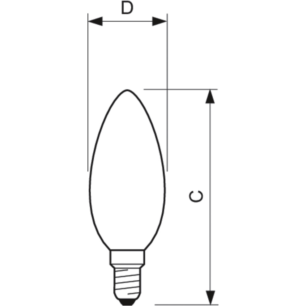 Produktbild Philips LED-Retrofit matt E14