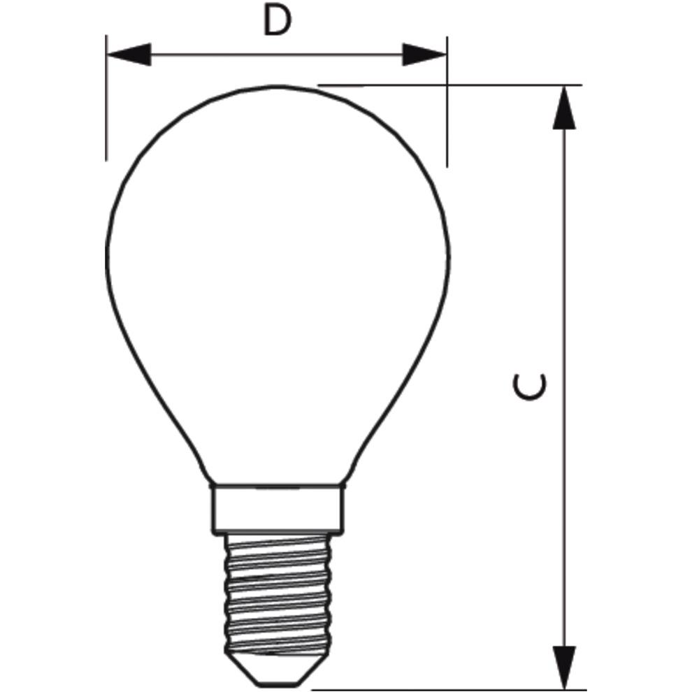 Produktbild Philips LED-Retrofit matt E14