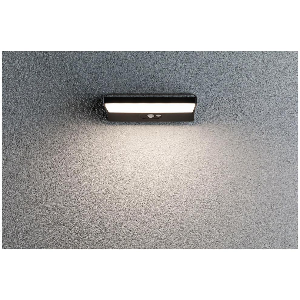 Produktbild Paulmann LED-Solar-Fassadenleuchte mit Bewegungsmelder