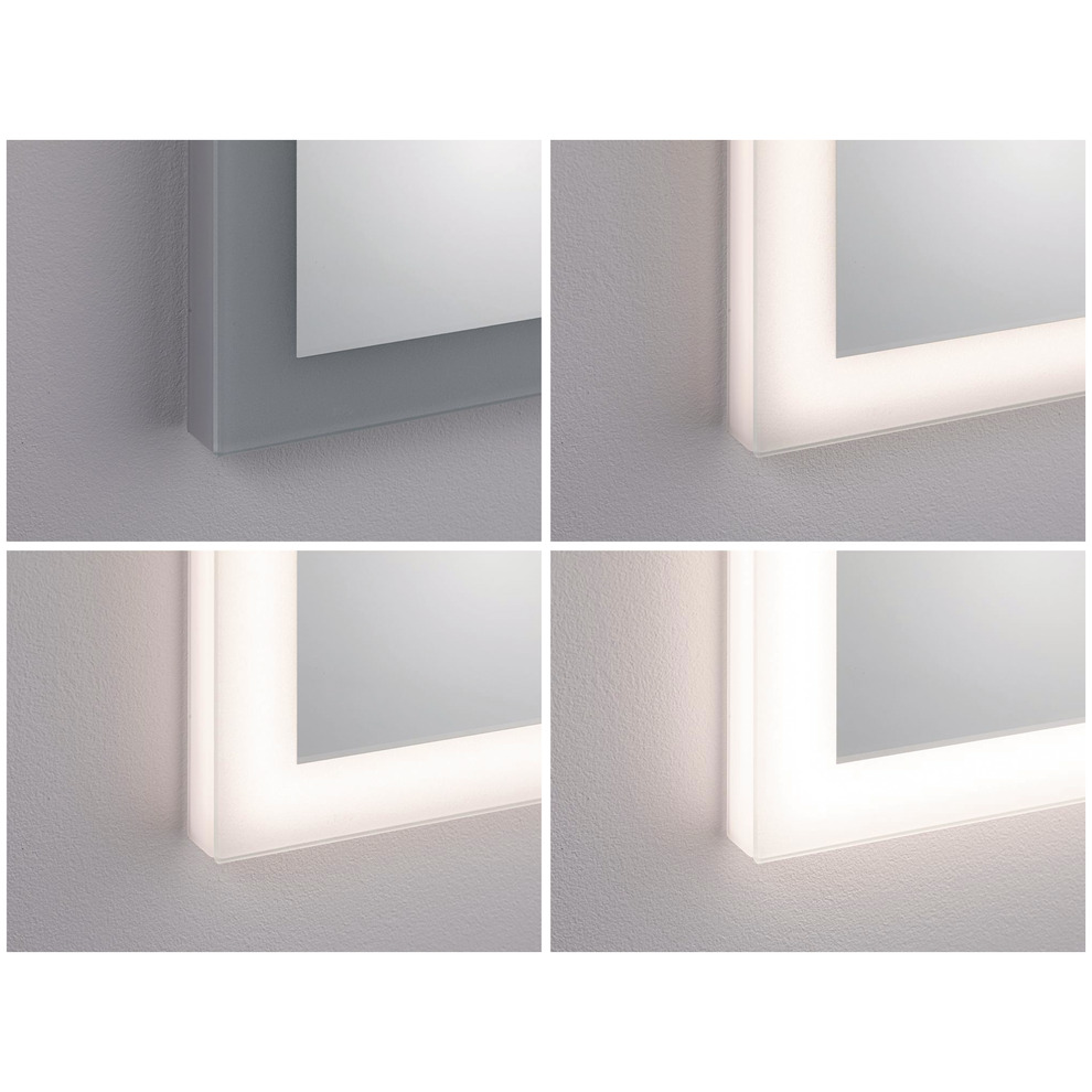 Produktbild Paulmann LED-Spiegelleuchte, eckig