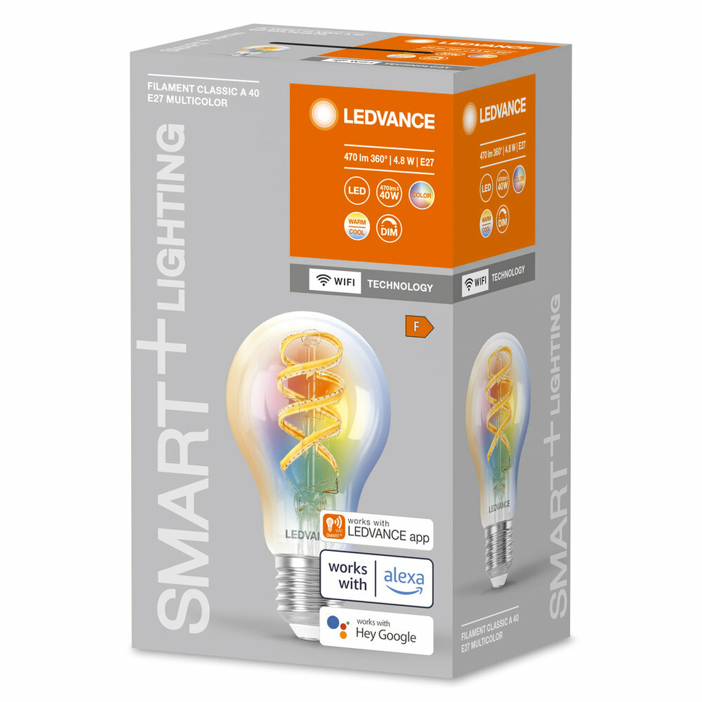 Produktbild Ledvance LED-Retrofit SMART+ WiFi Filament Classic RGBTW